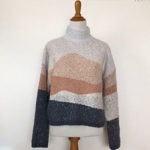 New Universal Thread Plush Mock Neck Sweater